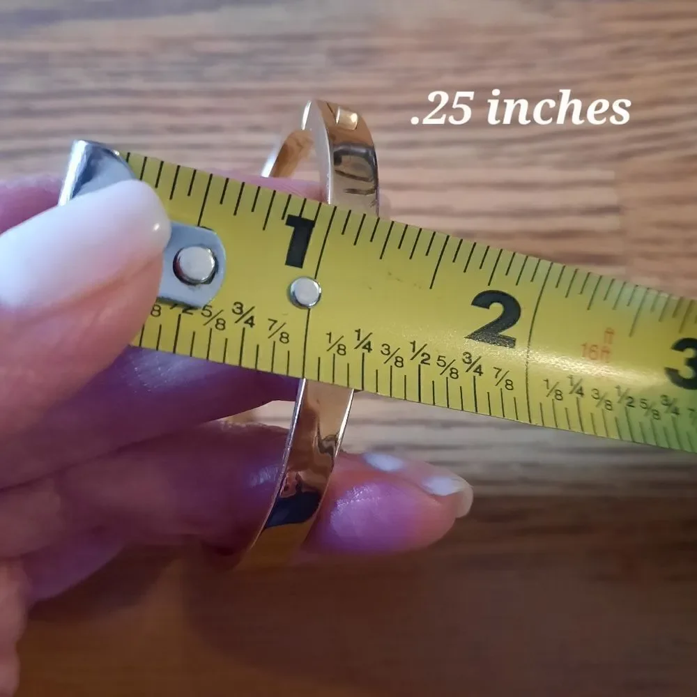 KATE SPADE ♤ Do The Twist Vintage Rosegold Hinged Bracelet MINIMALIST - Picture 8 of 9